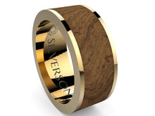 Cargar imagen en el visor de la galería, Anillo de oro y madera modelo Jadarum