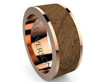 Cargar imagen en el visor de la galería, Anillo de oro y madera modelo Jadarum
