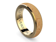 Cargar imagen en el visor de la galería, Anillo de oro y madera modelo Radaj