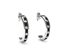 Cargar imagen en el visor de la galería, Pendientes de oro y madera modelo Domaur