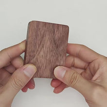 Load and play video in Gallery viewer, Customizable ring box with diagonal opening
