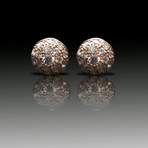 Pendientes de oro y brillantes modelo Roubaix