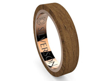 Load image into Gallery viewer, Ziyaud model gold and wood ring
