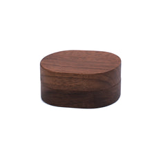 Load image into Gallery viewer, Walnut wood ring box
