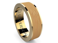 Load image into Gallery viewer, Jadarum model gold and wood ring
