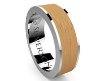 Load image into Gallery viewer, Jadarum model gold and wood ring
