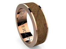 Load image into Gallery viewer, Jadarum model gold and wood ring
