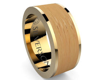 Load image into Gallery viewer, Jadarum model gold and wood ring

