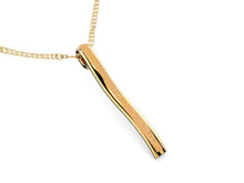 Charger l&#39;image dans la galerie, Pendentif or et bois modèle Domaur
