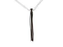 Load image into Gallery viewer, Domei model silver and wood pendant
