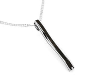 Load image into Gallery viewer, Domei model silver and wood pendant
