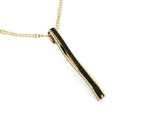 Load image into Gallery viewer, Domaur model gold and wood pendant
