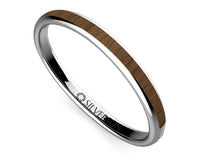Load image into Gallery viewer, Wood and silver bracelet Domei model

